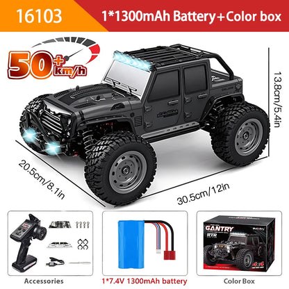 50km/hr (31 mph) Remote Controlled 4WD Off-Road Car