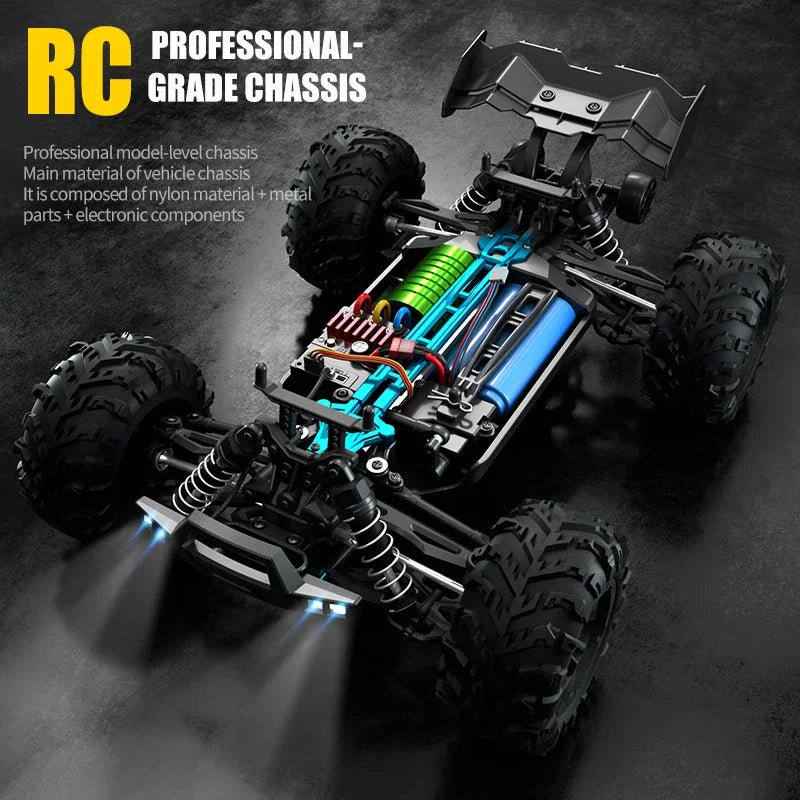 50km/hr (31 mph) Remote Controlled 4WD Off-Road Car
