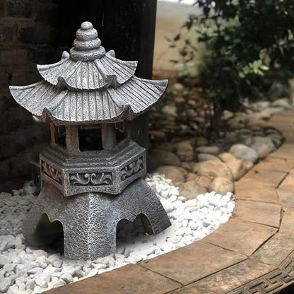 Solar Japanese Garden Lantern